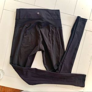 Lululemon high waisted full length black leggings
